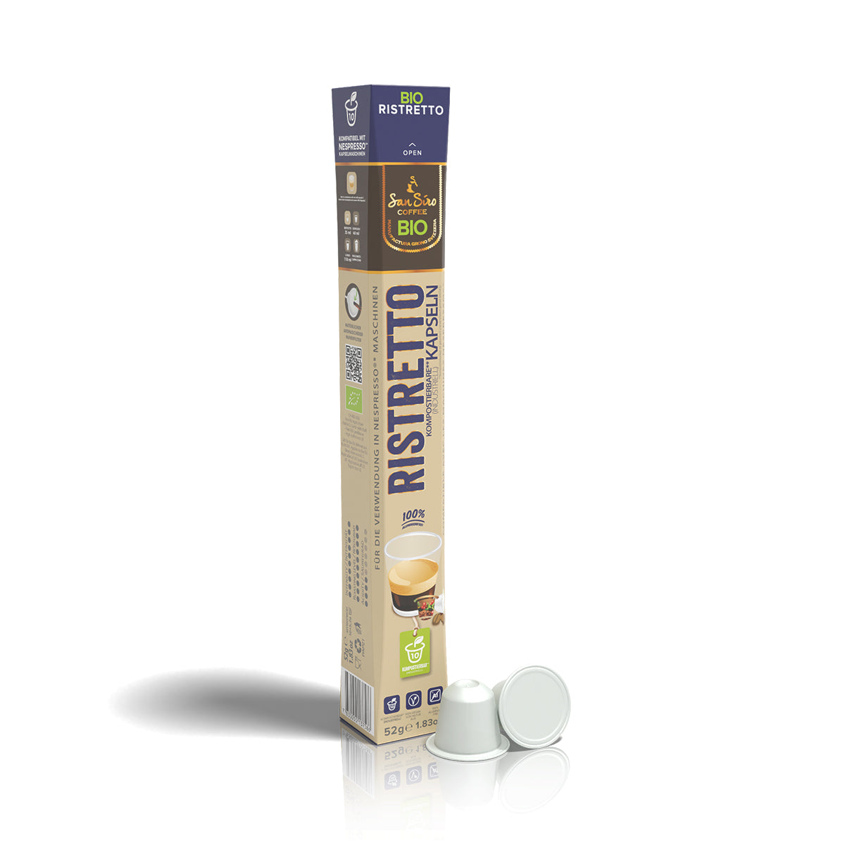 BIO Kaffee RISTRETTO Kapseln