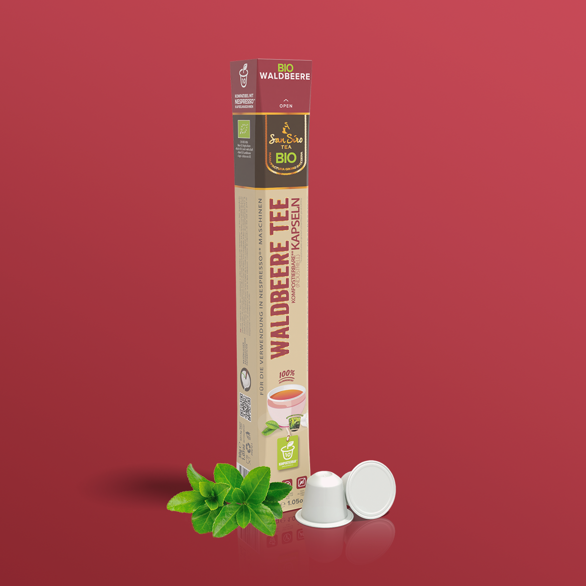 BIO Tee WALDBEERE Kapseln