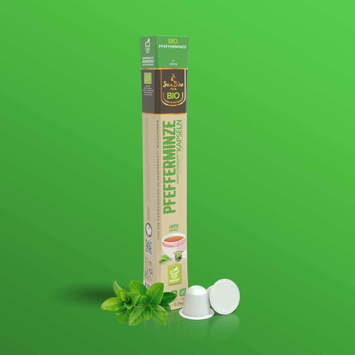 BIO Tee PFEFFERMINZ Kapseln