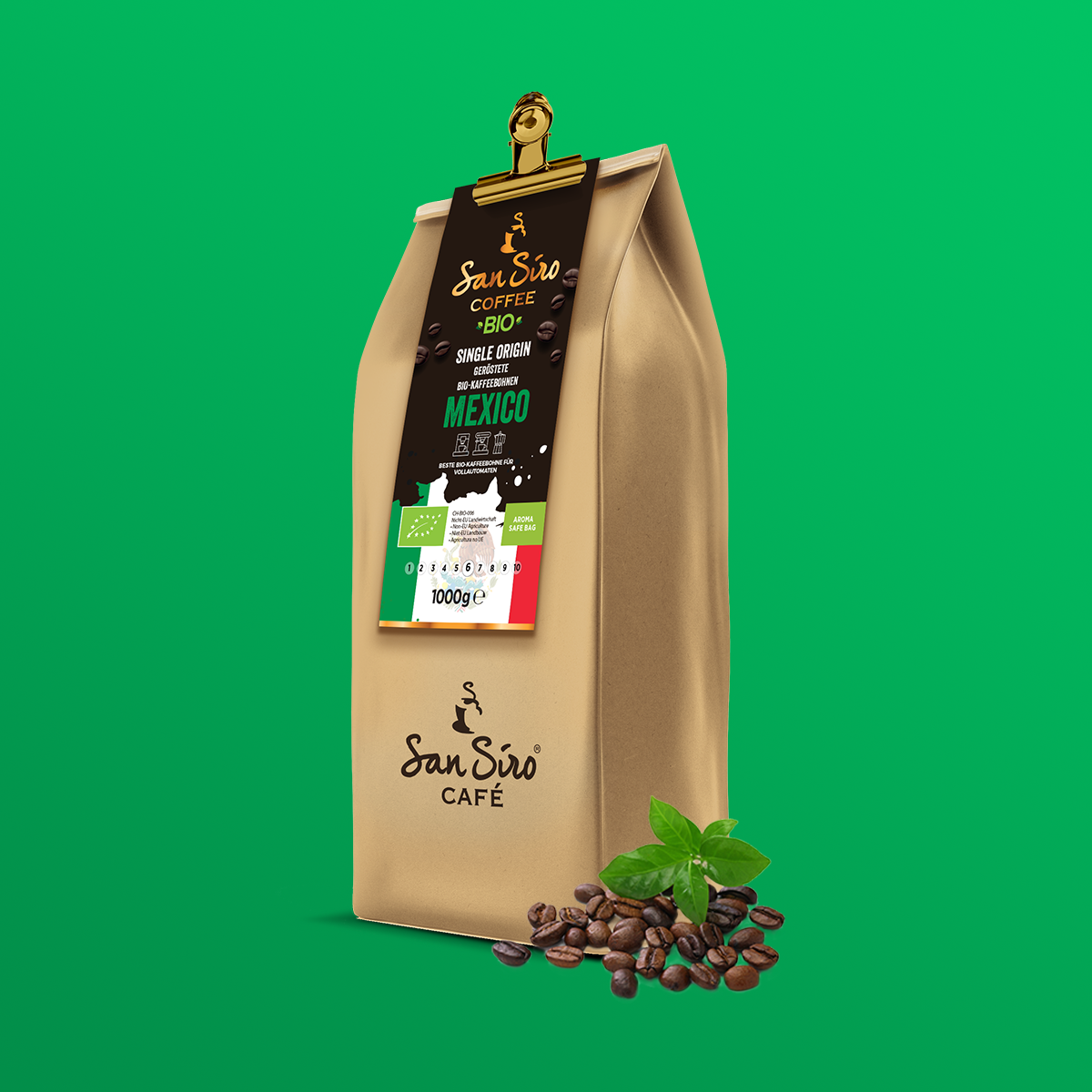 BIO Kaffee MEXICO Ganze Bohne