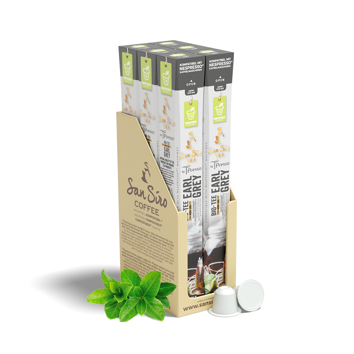 BIO Tee EARL GREY TPRESSO Kapseln