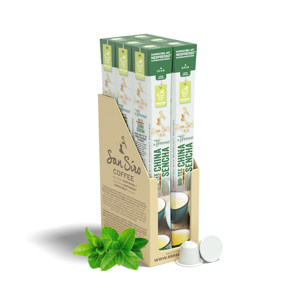 BIO Tee CHINA SENCHA TPRESSO Kapseln