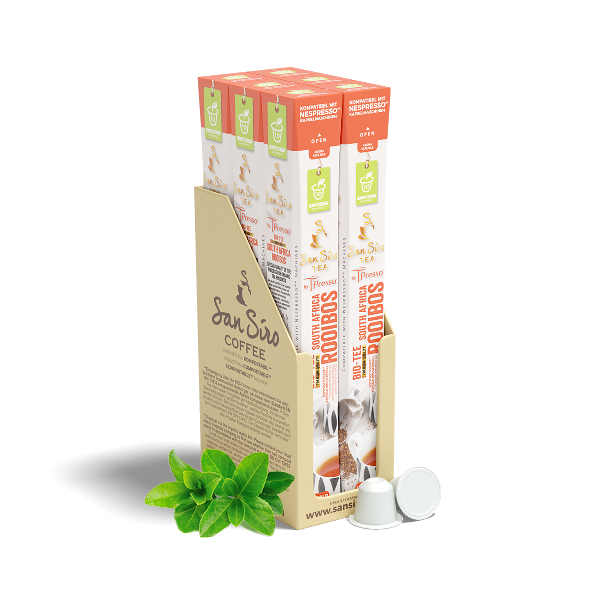BIO Tee SOUTH AFRICA ROOIBOS TPRESSO Kapseln