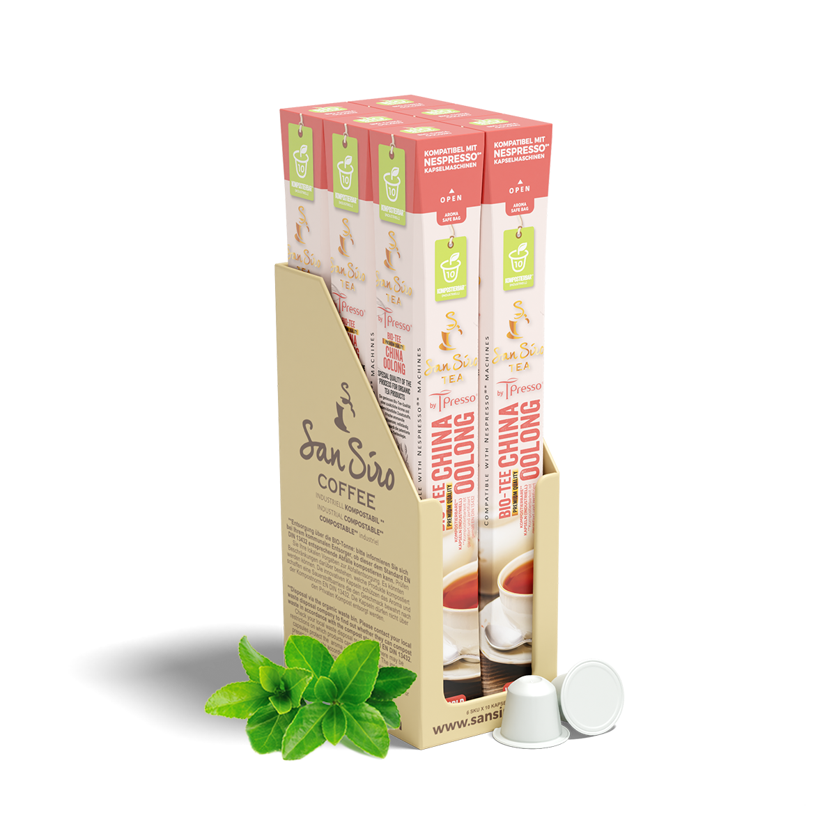 BIO Tee CHINA OOLONG TPRESSO Kapseln