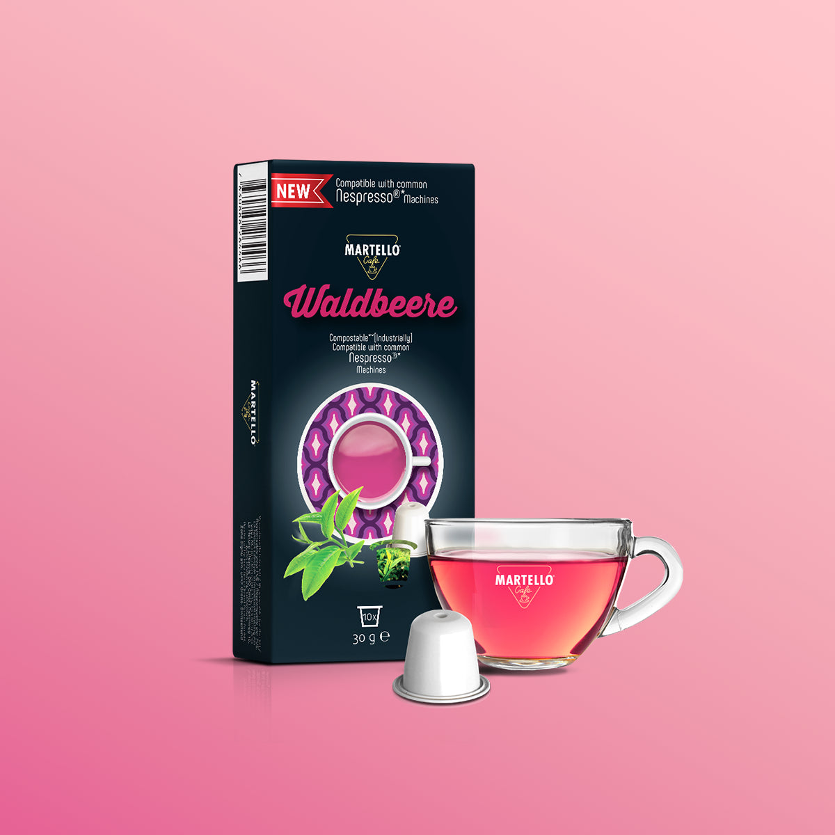 Martello Tee WALDBEERE Kapseln