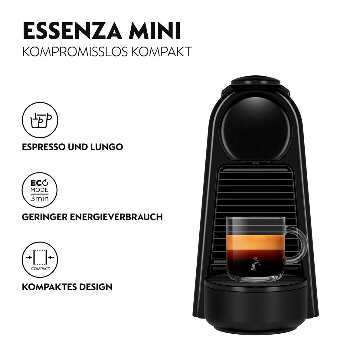 Nespresso Essenza Mini + 100 Kapseln