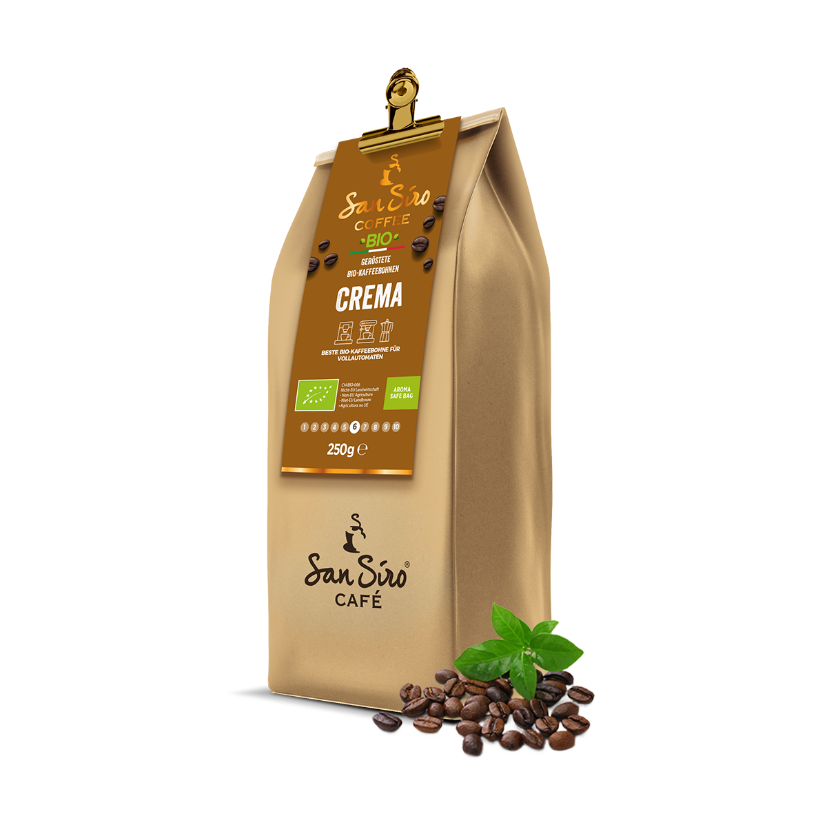 BIO Kaffee CREMA Ganze Bohne